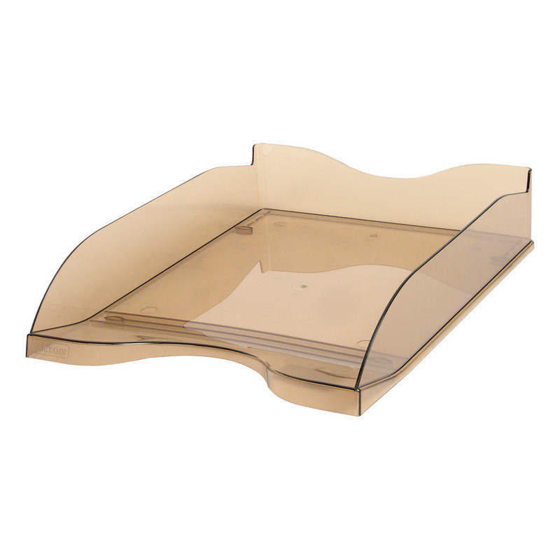 Лоток для бумаг СТАММ тонир. корич. 2шт/уп. 'ЛТ-607 штр. 4620000638797 Лоток для бумаг СТАММ тонир. корич. 2шт/уп. 'ЛТ-607 штр. 4620000638797