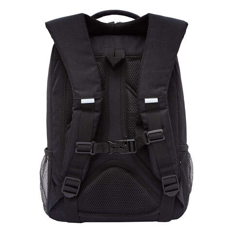 Рюкзак GRIZZLY школьный, анатомическая спинка, 2 отделения, для мальчиков,