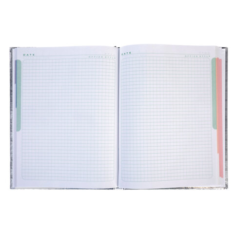 Блокнот А5 167х216 мм, 80 л., твёрдый, бумвинил "METALLIC", клетка, Блокнот А5 167х216 мм, 80 л., твёрдый, бумвинил "METALLIC", клетка,