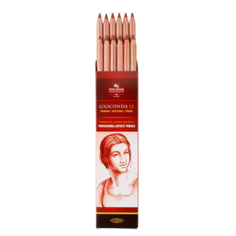Сангина KOH-I-NOOR "Gioconda", 1 штука, 8802, в карандаше, Сангина KOH-I-NOOR "Gioconda", 1 штука, 8802, в карандаше,