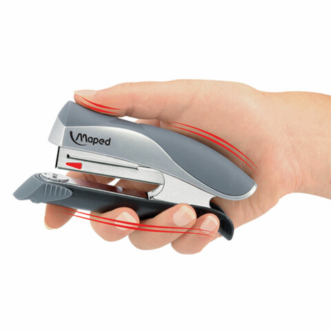 Степлер №24/6, 26/6 MAPED "Ergologic", до 25 листов, с контейнером для Степлер №24/6, 26/6 MAPED "Ergologic", до 25 листов, с контейнером для