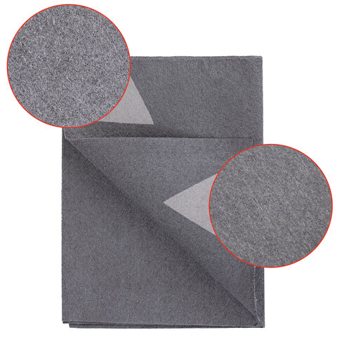 Салфетка КОРЕЙСКАЯ УМНАЯ для дома и авто УБОРКА БЕЗ РАЗВОДОВ, 30х40 см, НАБОР 5