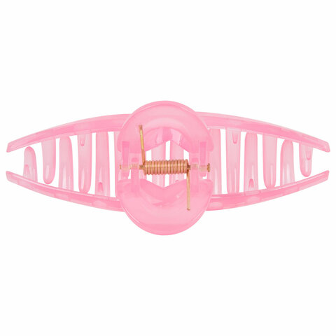 Краб для волос 11 см, глянцевый, розовый, MONTE VITA (МОНТЕ ВИТА), 457007 Краб для волос 11 см, глянцевый, розовый, MONTE VITA (МОНТЕ ВИТА), 457007