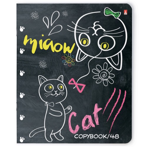 ТЕТРАДЬ 48Л. "УЧЕНЫЙ КОТ"