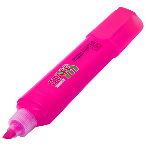Текстовыделитель STAFF "EVERYDAY HL-720", РОЗОВЫЙ, линия 1-5 мм,
