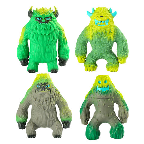 Игрушка-антистресс "ЛЕСНОЙ МОНСТР", 14 см, ассорти 4 вида, JOLLY JOT