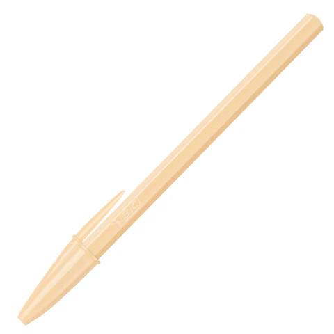 Ручка шариковая BIC "Cristal Pastel", СИНЯЯ, корпус ассорти, узел 1,0