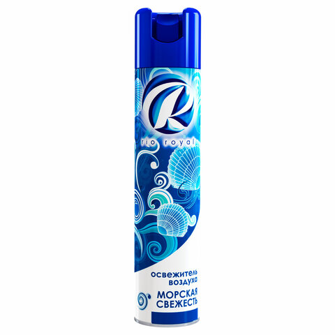 Освежитель воздуха аэрозольный 300 мл, RIO ROYAL (Рио Роял), "Морская Освежитель воздуха аэрозольный 300 мл, RIO ROYAL (Рио Роял), "Морская