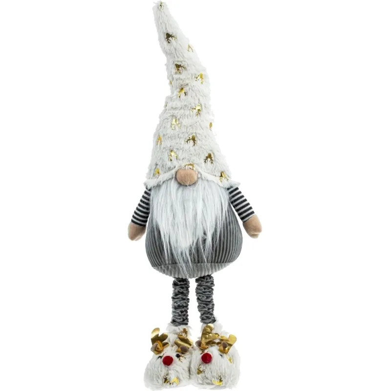 Игрушка набивная Гном (телескоп.ноги), L18 W13 H86/32 см 813369 Игрушка набивная Гном (телескоп.ноги), L18 W13 H86/32 см 813369