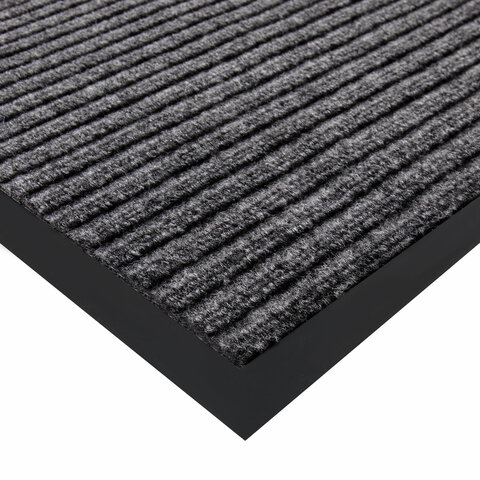 Коврик придверный 50х80 см, СЕРЫЙ, влаго-грязезащитный, 450 г/м2, ребристый, Коврик придверный 50х80 см, СЕРЫЙ, влаго-грязезащитный, 450 г/м2, ребристый,