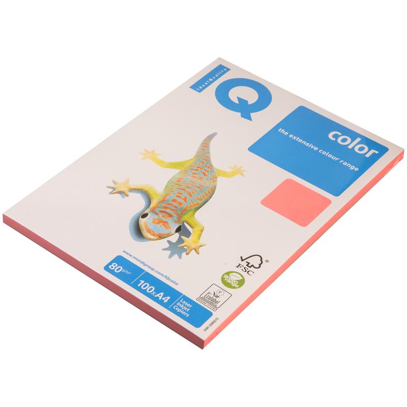 Бумага "IQ Color neon" А4, 80г/м2, 100л. (розовый неон): NEOPI штр.: Бумага "IQ Color neon" А4, 80г/м2, 100л. (розовый неон): NEOPI штр.: