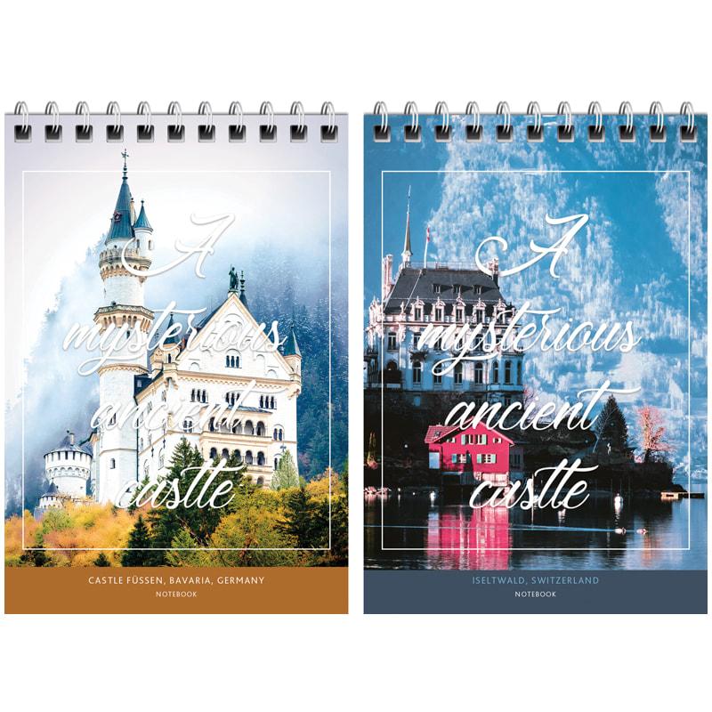 Блокнот А6 80л. на гребне ArtSpace "Путешествия. Mysterious castle". Блокнот А6 80л. на гребне ArtSpace "Путешествия. Mysterious castle".