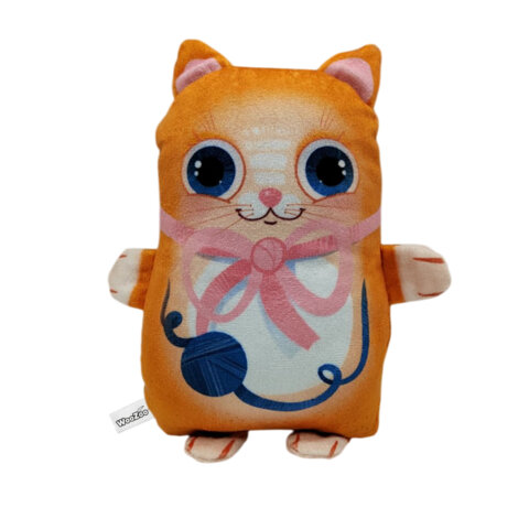 Игрушка мягкая "ЛАСКОВЫЕ ЗВЕРЯТА", ткань вельбоа, 20 см, ассорти, 12