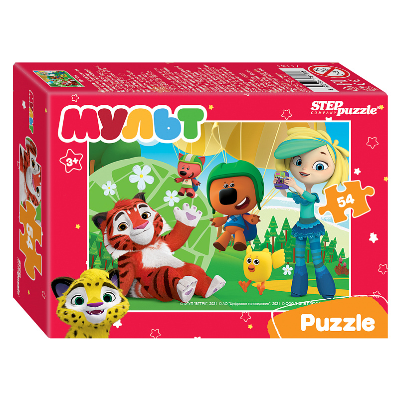 Мозаика "puzzle" 54 "Мульт. Ми-ми-мишки. Сказочный патруль и др.