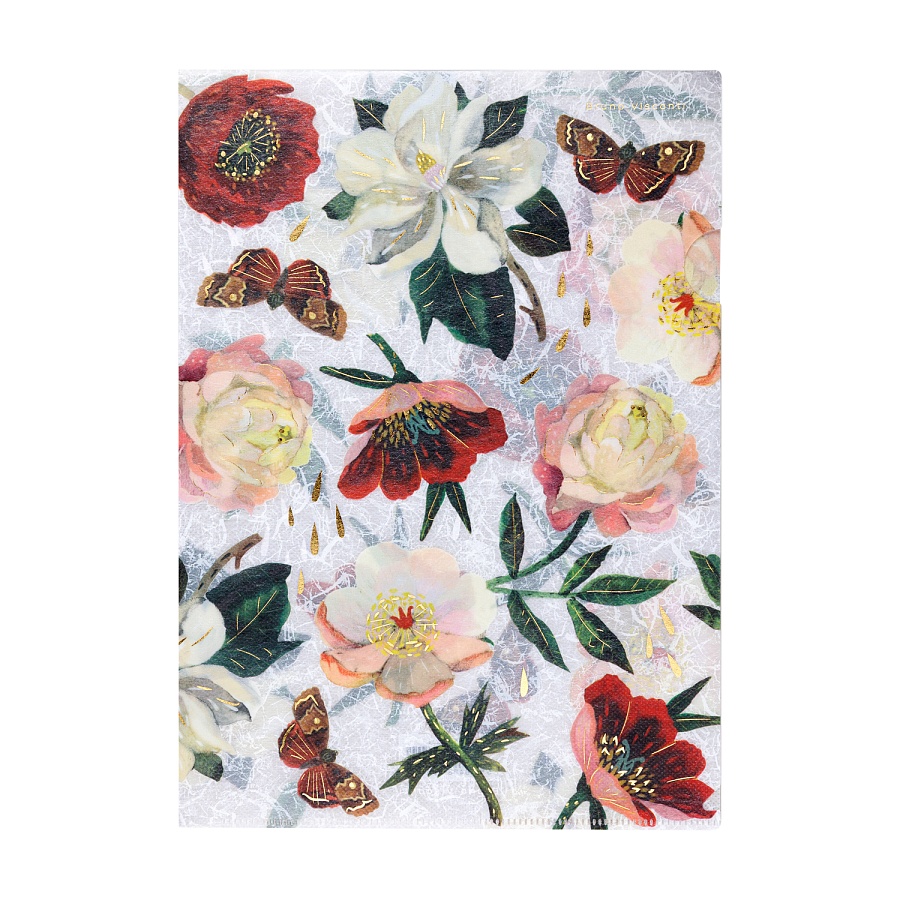 ПАПКА УГОЛОК С ОДНИМ ОТДЕЛЕНИЕМ, "FLORA.ПИОНЫ", А4 ПАПКА УГОЛОК С ОДНИМ ОТДЕЛЕНИЕМ, "FLORA.ПИОНЫ", А4