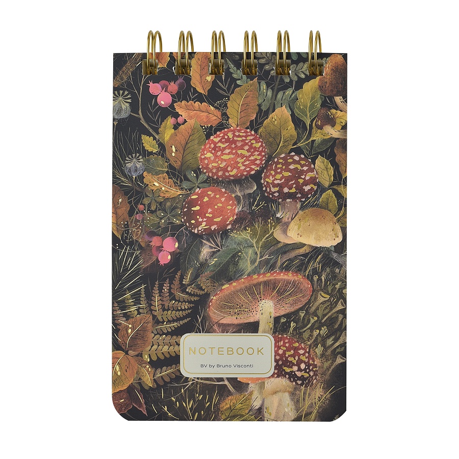 БЛОКНОТ НА ГРЕБНЕ «CUTE JOURNAL» A6-, BV, 100 Л. "FLORA. FOREST FAIRY БЛОКНОТ НА ГРЕБНЕ «CUTE JOURNAL» A6-, BV, 100 Л. "FLORA. FOREST FAIRY