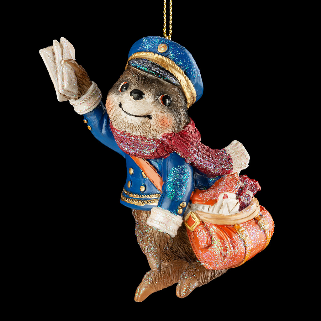 Украшение ErichKrause Decor Ленивец-почтальон 10см Украшение ErichKrause Decor Ленивец-почтальон 10см