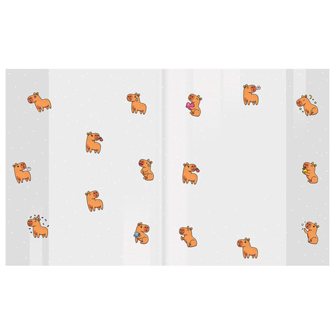 Обложки "CAPYBARAS" для тетрадей и дневников, КОМПЛЕКТ 10 шт., Обложки "CAPYBARAS" для тетрадей и дневников, КОМПЛЕКТ 10 шт.,