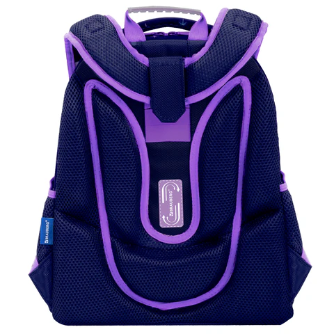 Ранец BRAUBERG UP, 2 отделения, с брелоком, "Bright fox", 36х28х15 см,