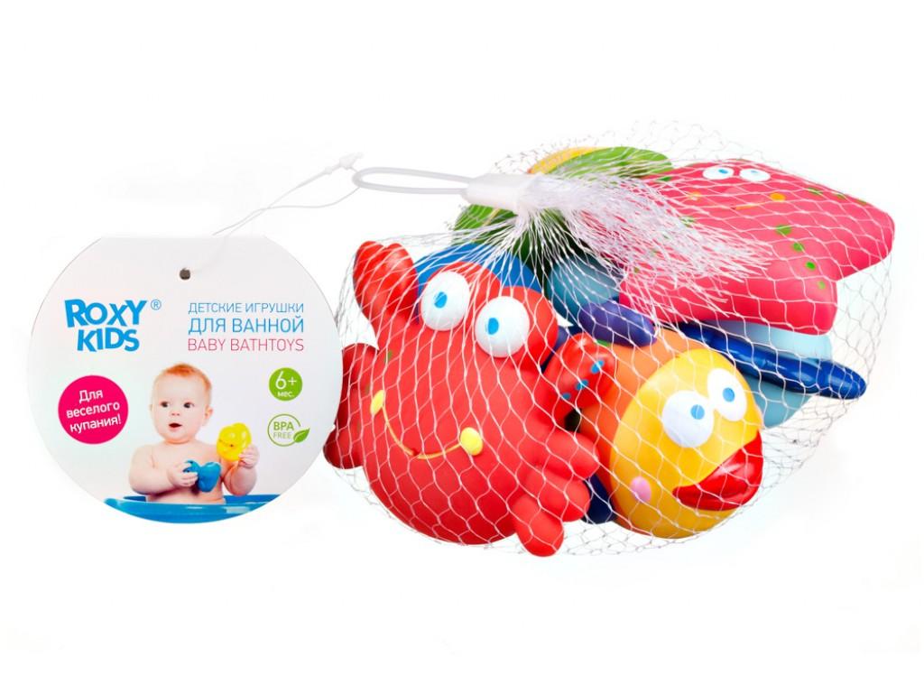 Набор игрушек для ванной. Roxy-Kids набор игрушек для ванной морские обитатели. Рокси-кидс набор. Набор для ванной Roxy-Kids Лесные жители. Игрушки для купания Roxy Kids морские.