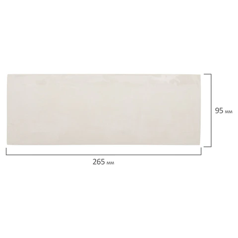 Пластилин скульптурный мягкий белый BRAUBERG ART "Секреты художника",