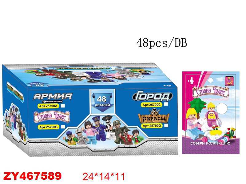 Конструктор "Страна Чудес", 48 деталей, 52567 Конструктор "Страна Чудес", 48 деталей, 52567