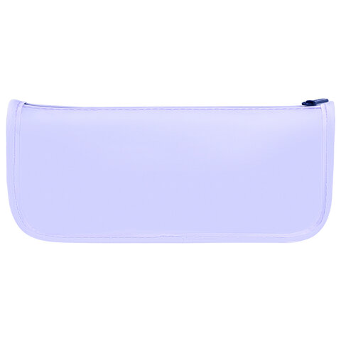 Пенал мягкий BRAUBERG KIDS, 2 отделения, полиэстер, "Pastel purple",