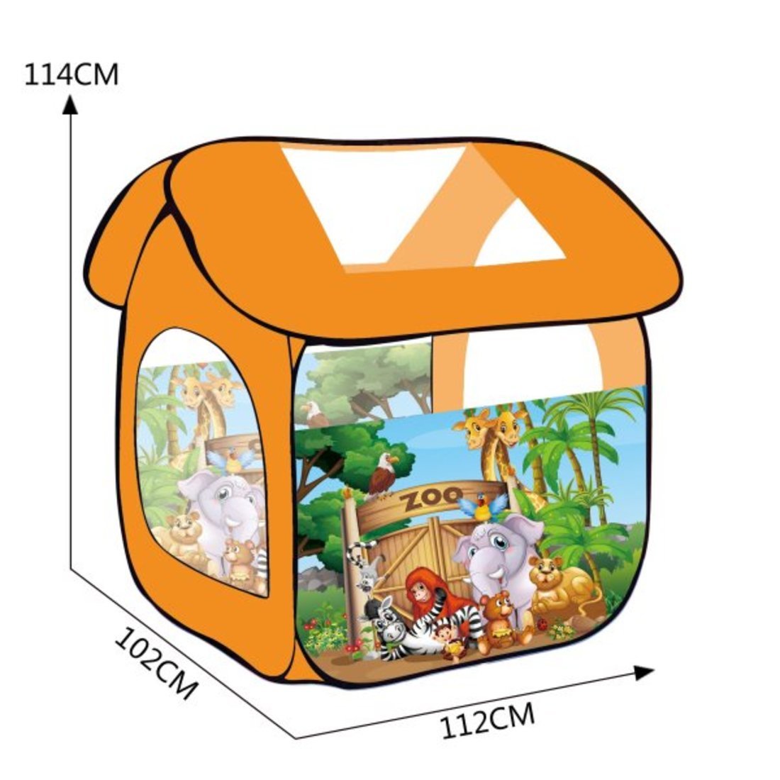 Палатка игровая, 112х102х114 см. Палатка игровая, 112х102х114 см.