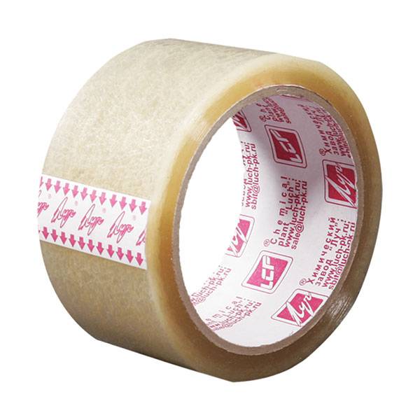 Скотч упаковочный луч 48x36 прозр 45мкм 19с1309-08 (4601185007448)