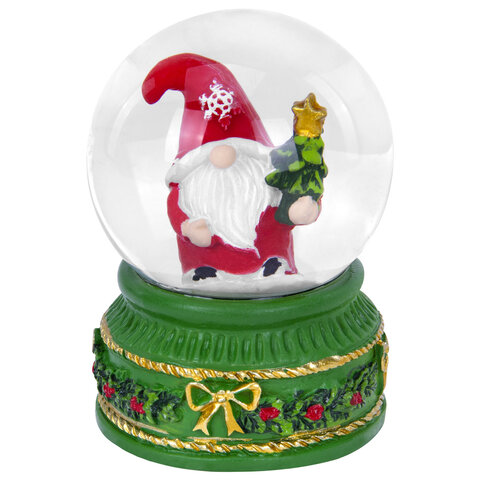 Снежный шар "Гномики" диаметр 45 мм, полистоун/стекло, 4 дизайна