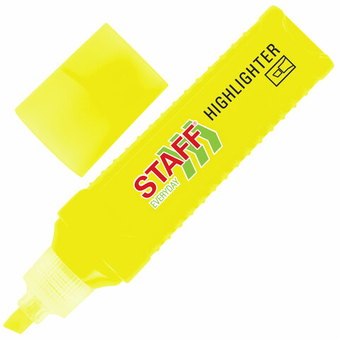 Текстовыделитель STAFF "EVERYDAY HL-707", ЖЕЛТЫЙ, линия 1-5 мм, Текстовыделитель STAFF "EVERYDAY HL-707", ЖЕЛТЫЙ, линия 1-5 мм,