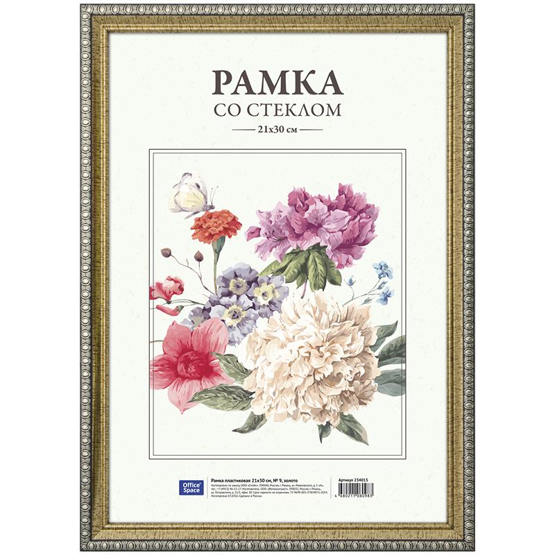 Рамка пластиковая 21*30см, № 9, золото: 234015 штр.: 4680211080983 Рамка пластиковая 21*30см, № 9, золото: 234015 штр.: 4680211080983