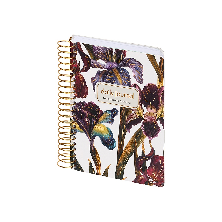 ЕЖЕДНЕВНИК НА ЗОЛОТОМ ГРЕБНЕ «CUTE DIARY» А6, BV, 136 Л, "FLORA.ИРИСЫ" ЕЖЕДНЕВНИК НА ЗОЛОТОМ ГРЕБНЕ «CUTE DIARY» А6, BV, 136 Л, "FLORA.ИРИСЫ"