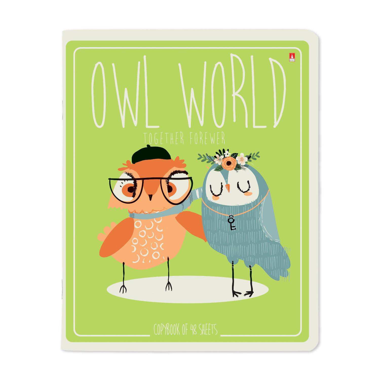 ТЕТРАДЬ 48Л. "CUTE OWLS" 5 ВИДОВ