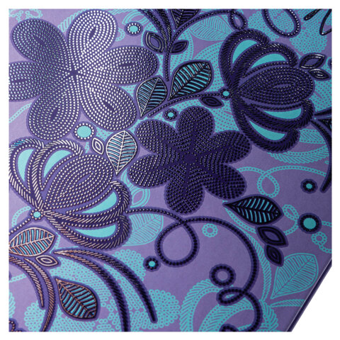 Блокнот А5 167х216 мм, 80 л., твёрдый, клетка, матовая ламинация, блок 5 цветов,