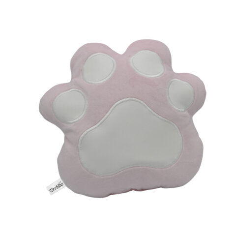 Игрушка-брелок мягкая "КОШАЧЬЯ ЛАПКА", ткань вельбоа, ассорти, 10х10