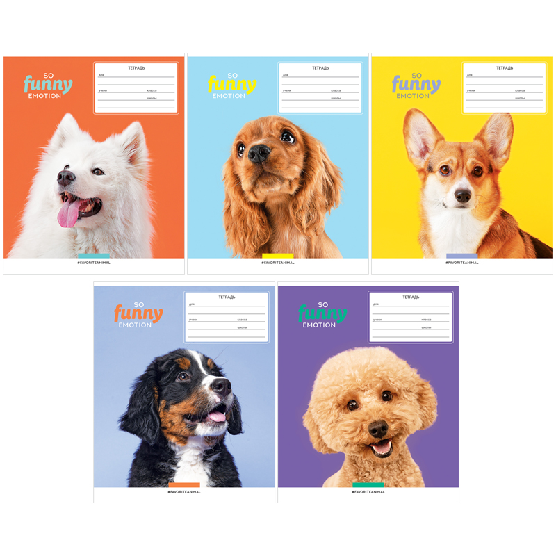 Тетрадь 12л., линия ArtSpace "Питомцы. So funny", эконом Тетрадь 12л., линия ArtSpace "Питомцы. So funny", эконом
