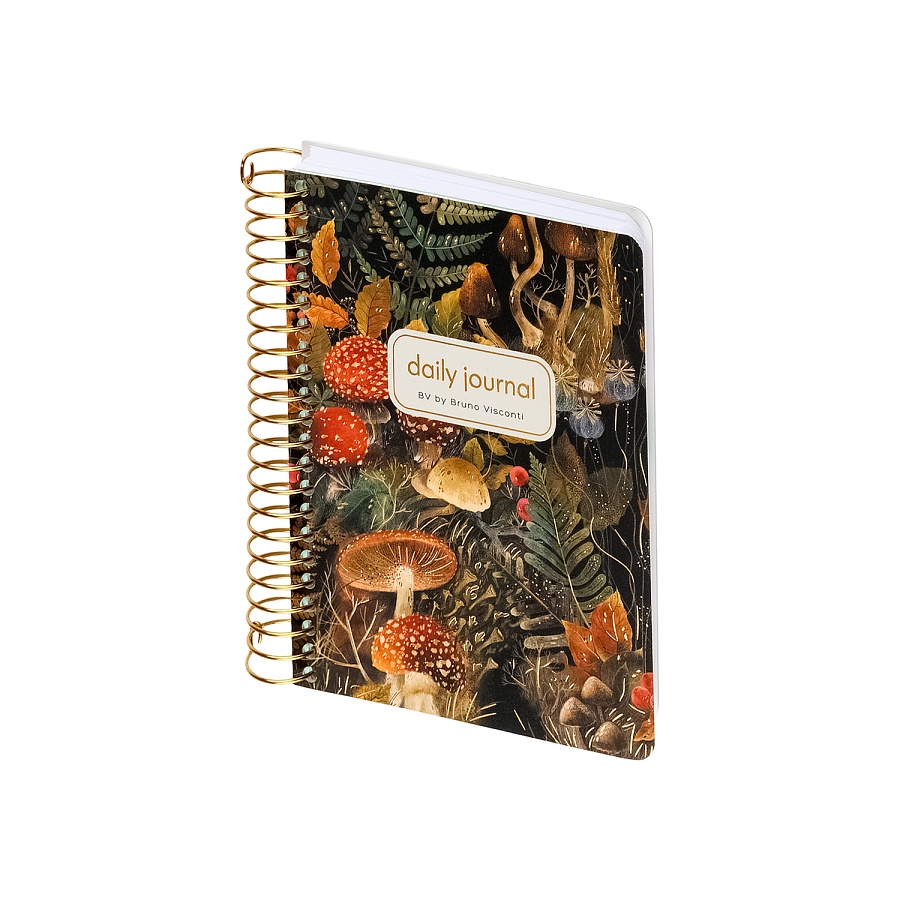 ЕЖЕДНЕВНИК НА ЗОЛОТОМ ГРЕБНЕ «CUTE DIARY» А6, BV, 136 Л, "FLORA.FOREST ЕЖЕДНЕВНИК НА ЗОЛОТОМ ГРЕБНЕ «CUTE DIARY» А6, BV, 136 Л, "FLORA.FOREST