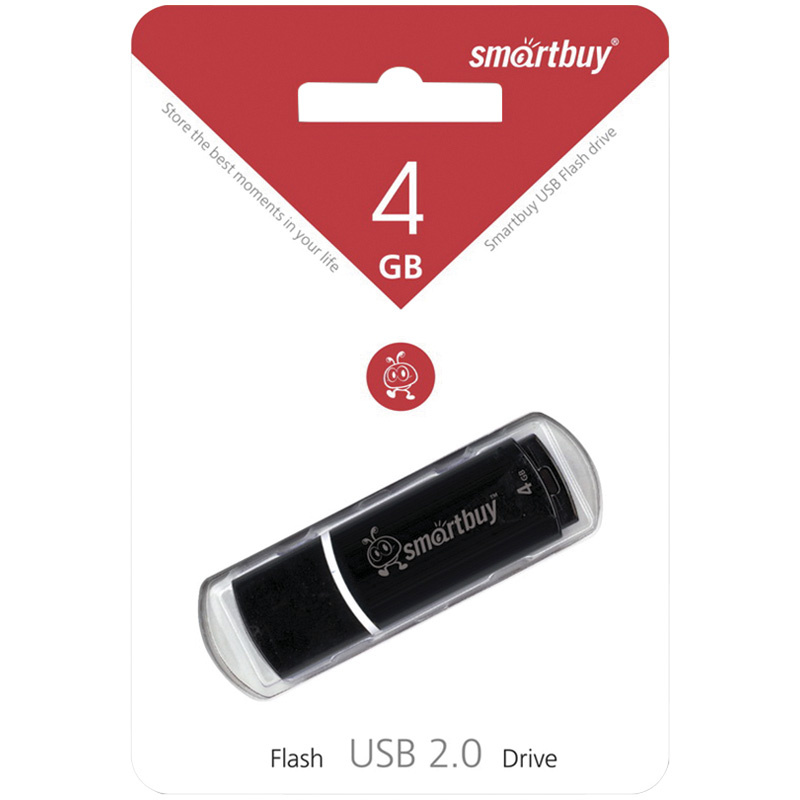 Память Smart Buy USB Flash 4GB Crown черный: SB4GBCRW-K Память Smart Buy USB Flash 4GB Crown черный: SB4GBCRW-K