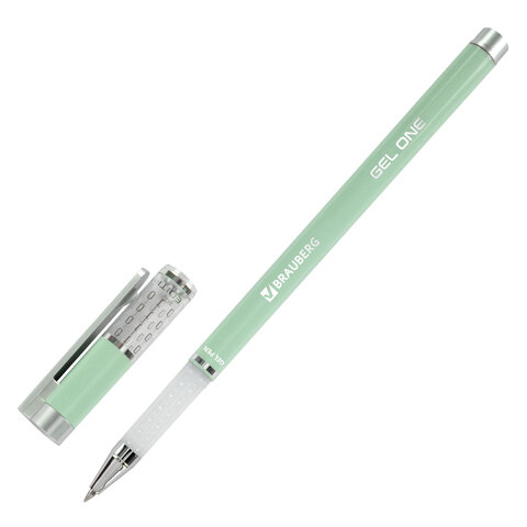 Ручка гелевая BRAUBERG "GEL ONE PASTEL", ЧЕРНАЯ, корпус ассорти, узел Ручка гелевая BRAUBERG "GEL ONE PASTEL", ЧЕРНАЯ, корпус ассорти, узел