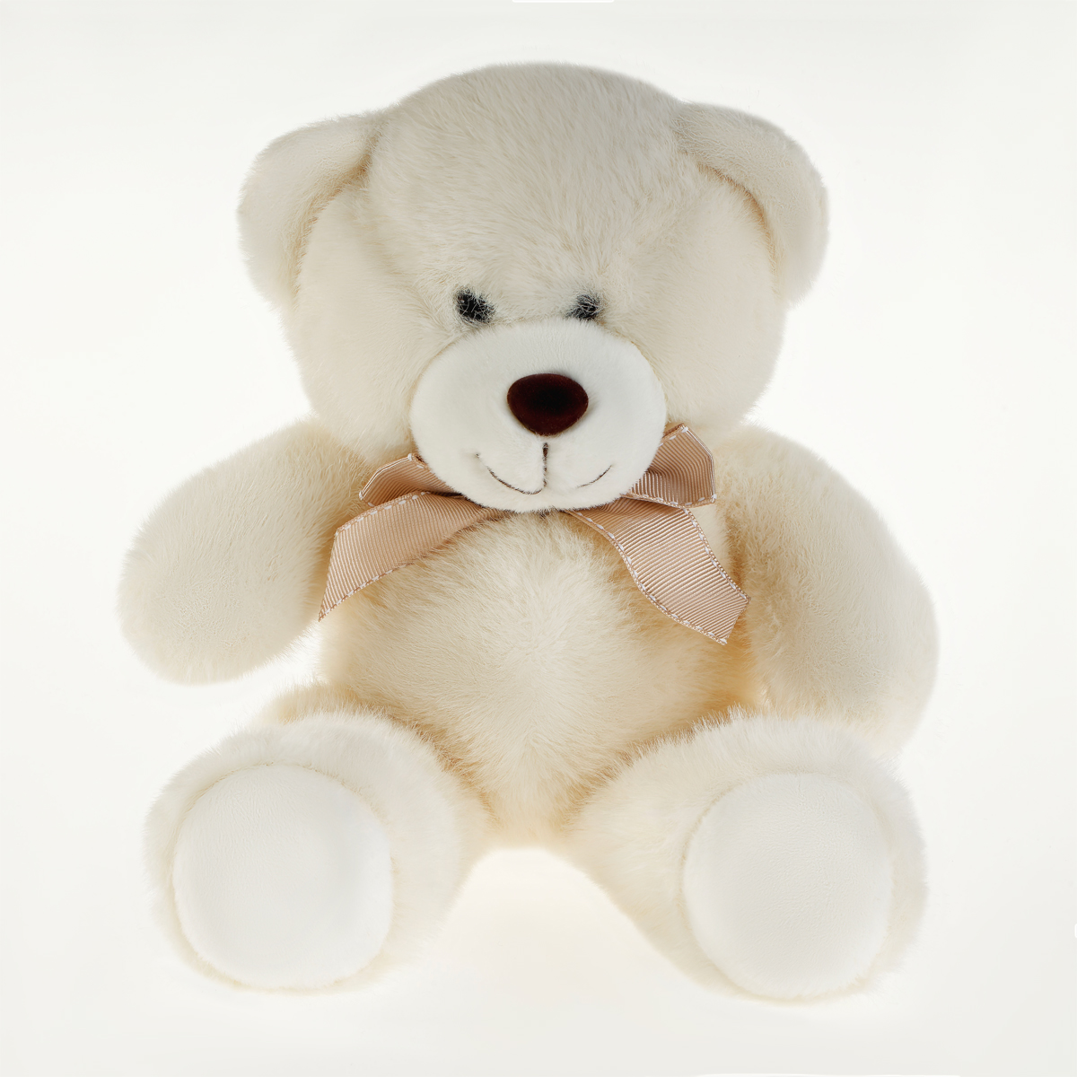 Мягкая игрушка ТРИ СОВЫ "Мишка с бантом", 22см