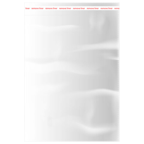 Пакеты БОПП с клеевым клапаном, КОМПЛЕКТ 100 штук, 30х40 + 4 см, 30 мкм, с