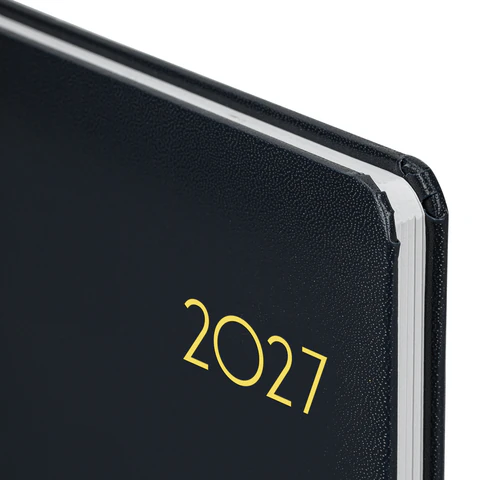 Еженедельник датированный 2027, А5, 145х215 мм, BRAUBERG "Select",