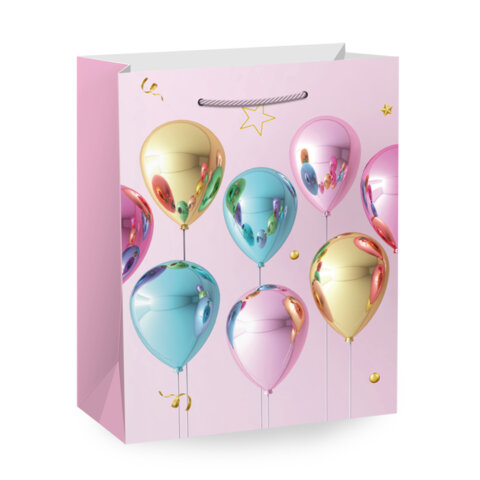 Пакет подарочный (1 штука) 33х13х45 см (XL), "Birthday Collection",