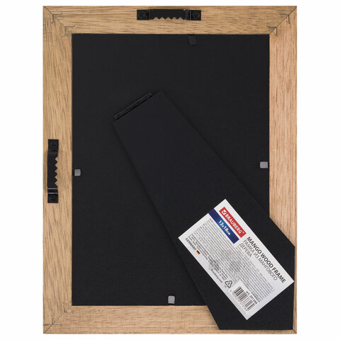 Рамка из мангового дерева BRAUBERG LOFT BROWN STONE, фото 13х18 см, акриловый