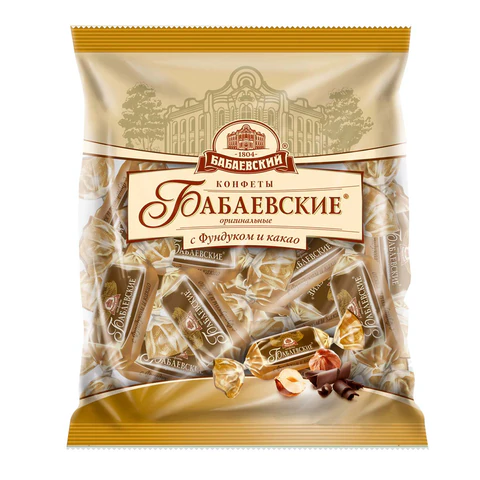 Конфеты шоколадные БАБАЕВСКИЙ "Оригинальные", 250 г, ББ09868 Конфеты шоколадные БАБАЕВСКИЙ "Оригинальные", 250 г, ББ09868