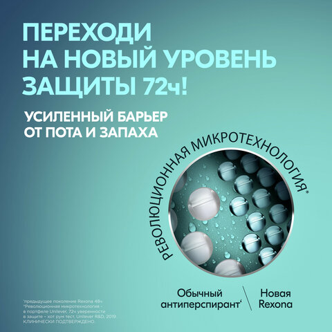 Дезодорант-антиперспирант карандаш 40 мл, REXONA "Без запаха",