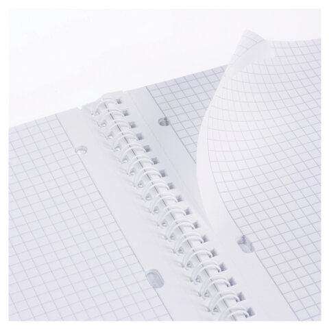 Тетрадь обложка пластик, А4, 80 л., гребень, клетка, HATBER, "LINE Тетрадь обложка пластик, А4, 80 л., гребень, клетка, HATBER, "LINE