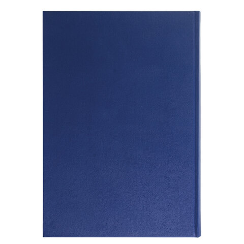 Книга учета 144 л., А4 200х290 мм BRAUBERG, линия, твердая обложка, бумвинил,