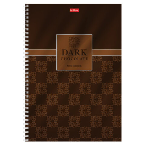 Тетрадь А4 96 л., HATBER, гребень, клетка, металлизированный картон, выборочный Тетрадь А4 96 л., HATBER, гребень, клетка, металлизированный картон, выборочный